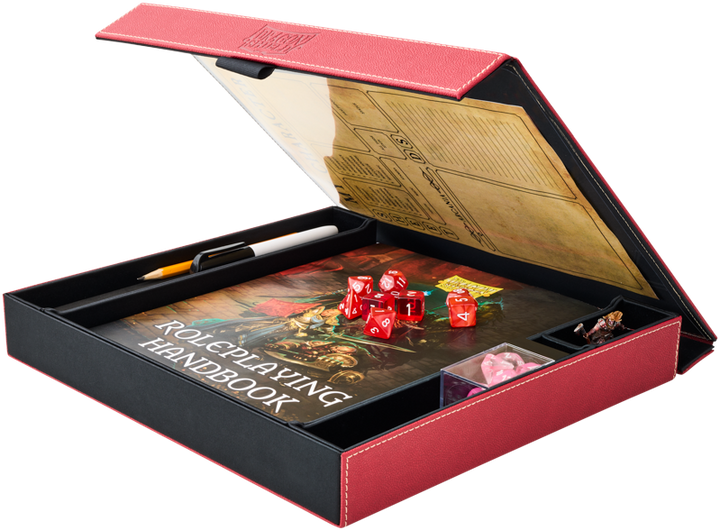 Dragon Shield RPG Player Companion - Blood Red