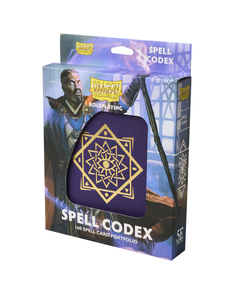 Dragon Shield Spell Codex - Arcane Purple (AT-50019)