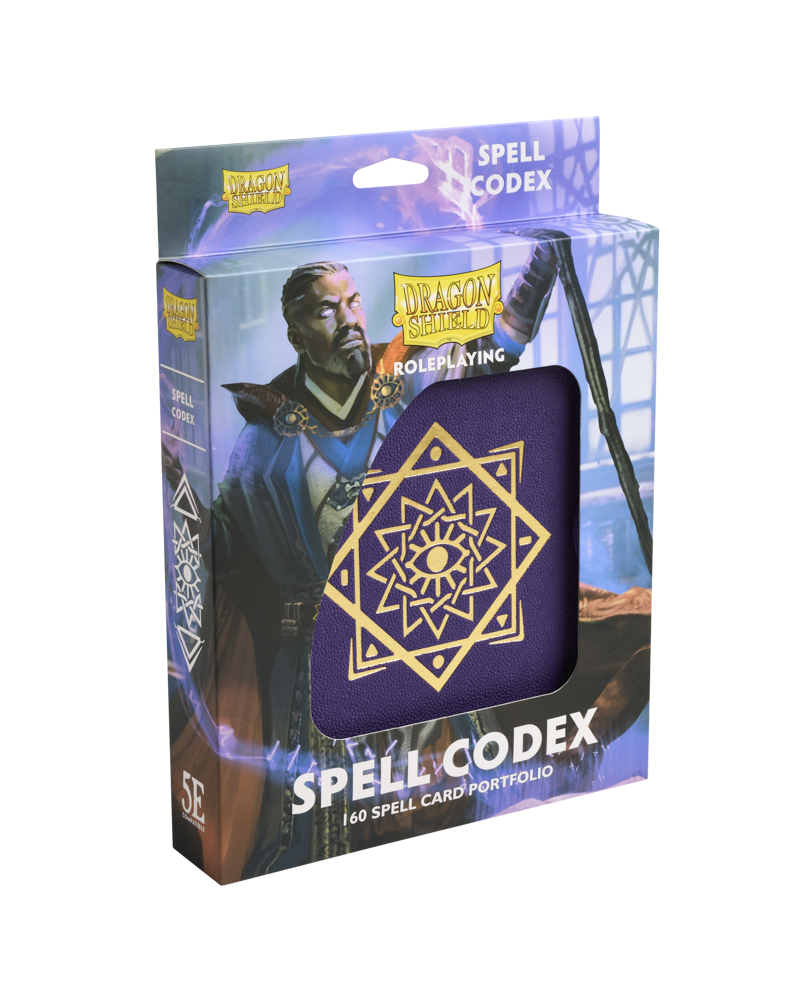 Dragon Shield Spell Codex - Arcane Purple (AT-50019)