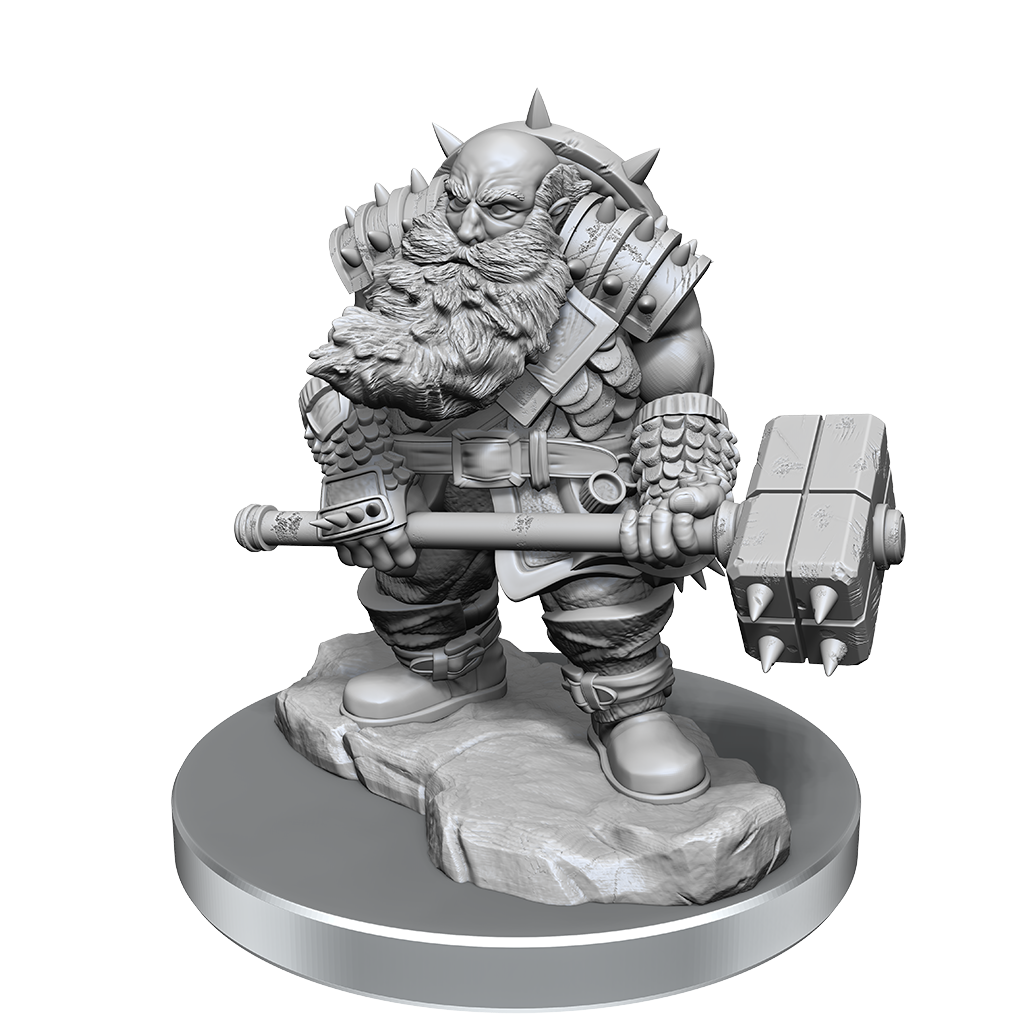 Dungeons & Dragons - Nolzur's Marvelous Miniatures: Duergar Fighters
