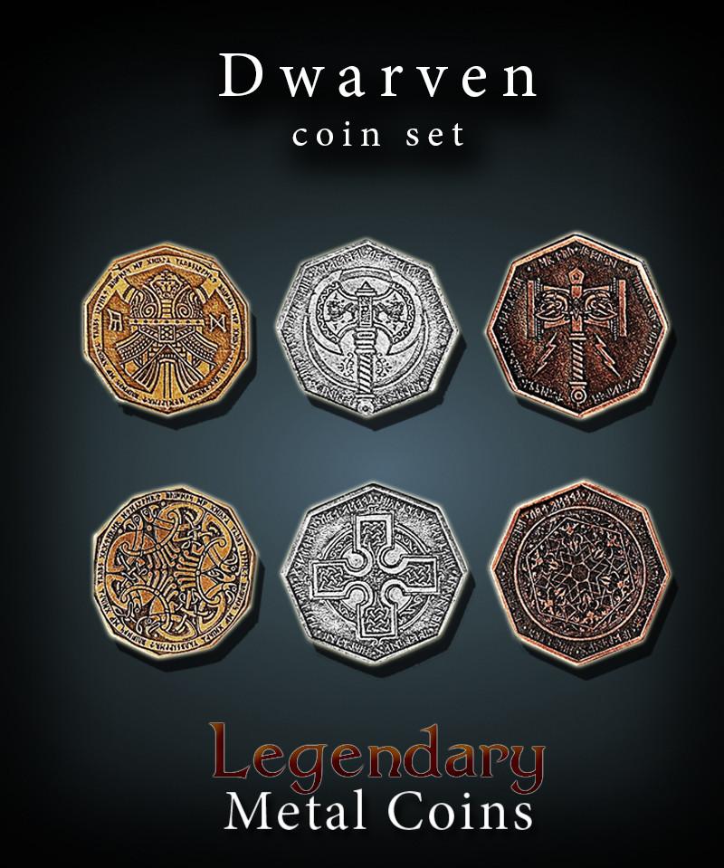 Legendary Metal Coins (Drawlab Entertainment)
