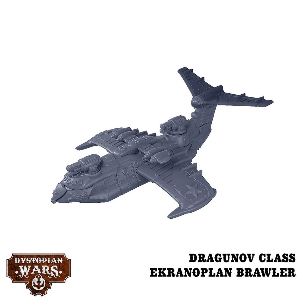 Dystopian Wars: Alexayev Battlefleet Set