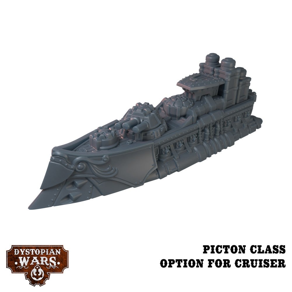 Dystopian Wars: Britannia Battlefleet Set