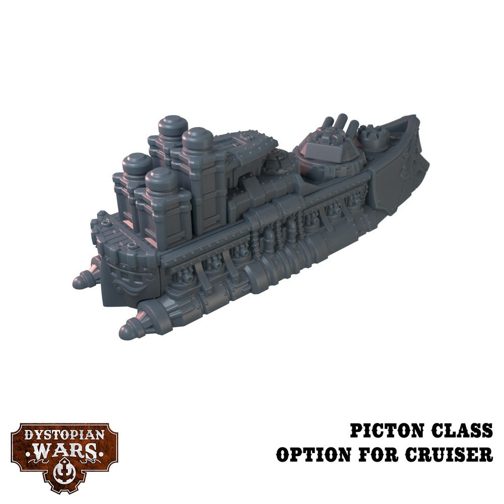Dystopian Wars: Britannia Battlefleet Set