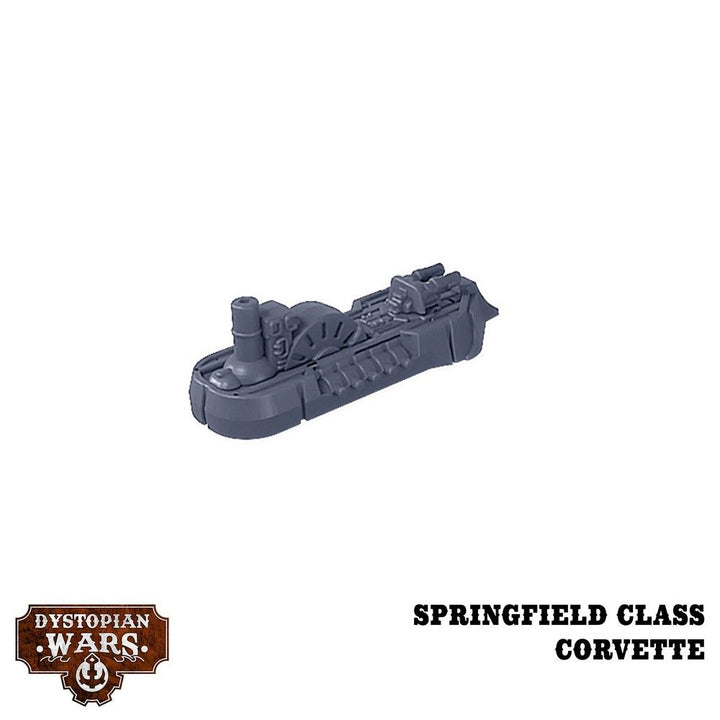 Dystopian Wars: Columbia Battlefleet Set