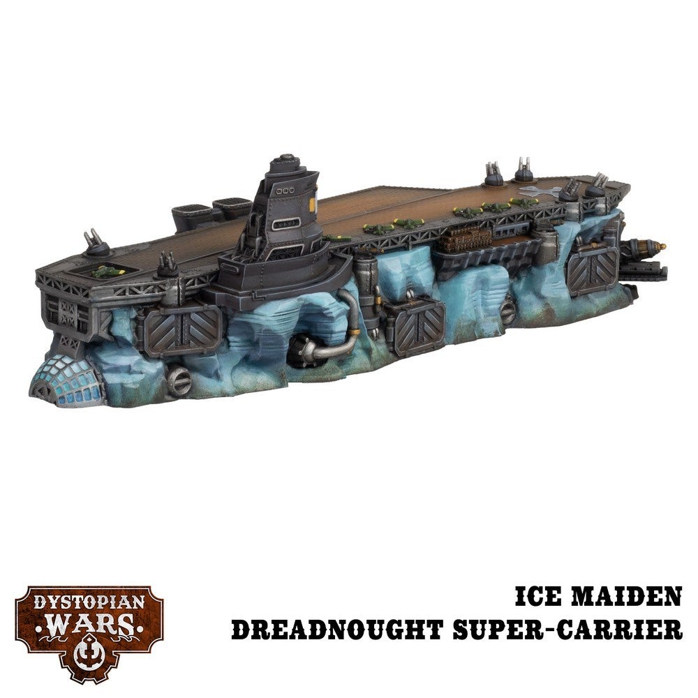 Dystopian Wars: Ice Maiden Battlefleet Set