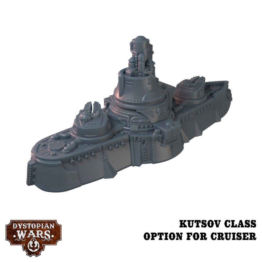 Dystopian Wars: Rikhter Battlefleet Set