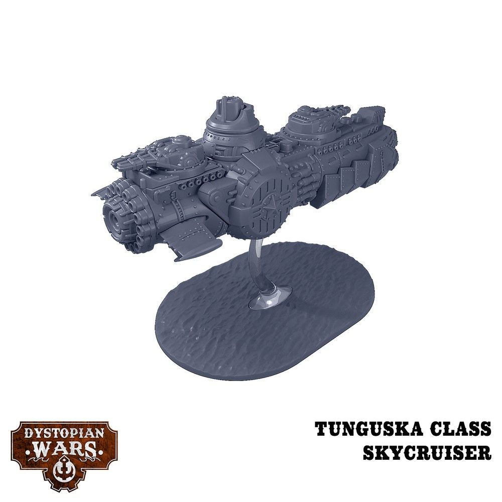 Dystopian Wars: Rikhter Battlefleet Set