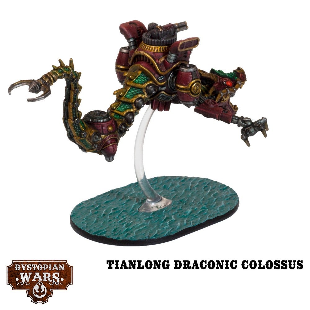 Dystopian Wars: Tianlong Battlefleet Set