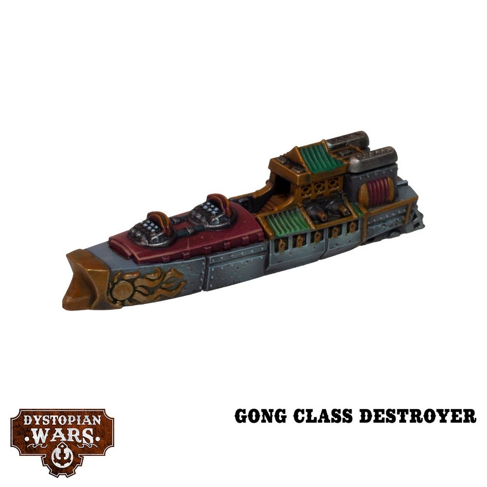 Dystopian Wars: Tianlong Battlefleet Set