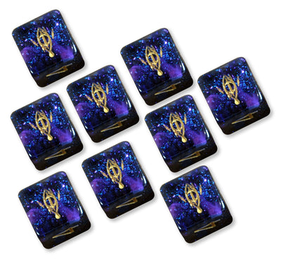 Elder Dice: Seer's Eye: Mythic Glass and Wax d6 Set