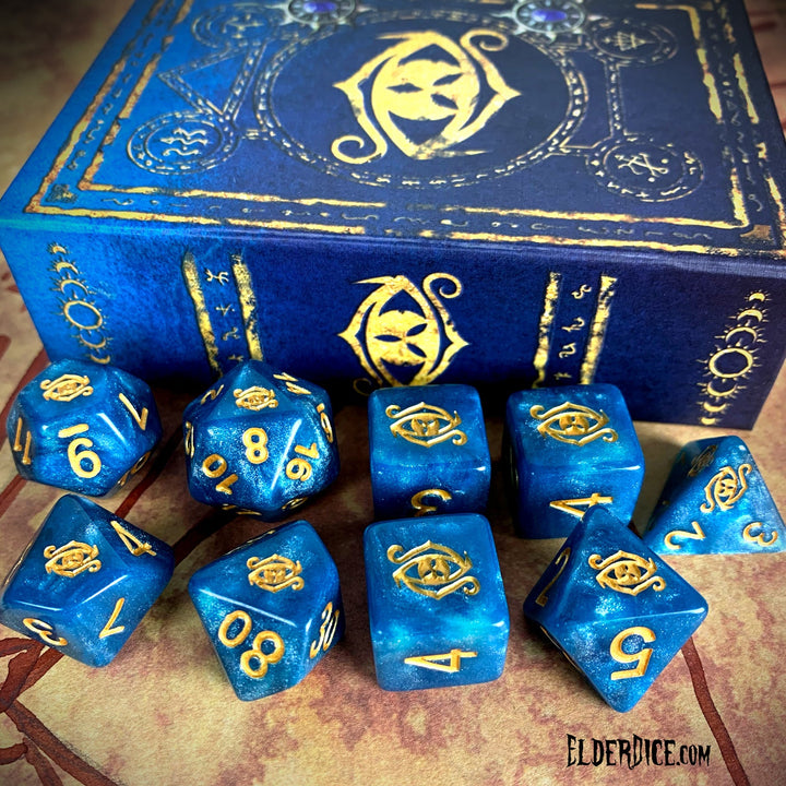 Elder Dice: Eye of Chaos - Nebula Polyhedral Set