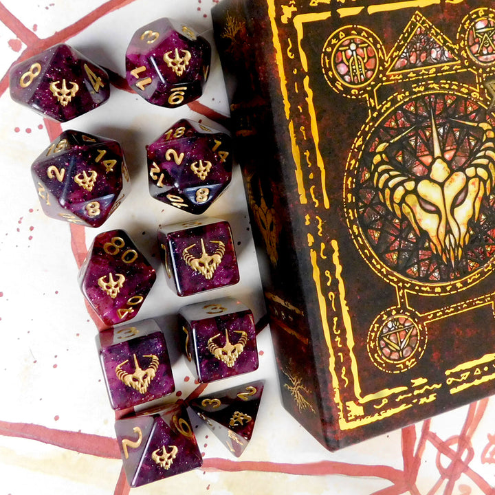 Elder Dice: Crown of the Night Mother - Mythic Glass and Wax Edition