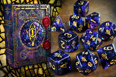 Elder Dice: Seer's Eye - Mythic Glass and Wax Edition