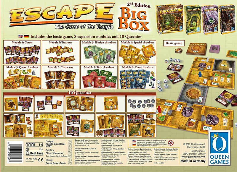 Escape: The Curse of the Temple: Big Box - Second Edition