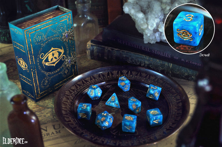 Elder Dice: Eye of Chaos - Nebula Polyhedral Set