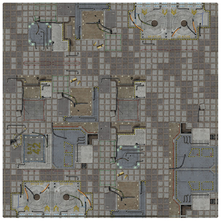 Frontier Sci-fi Gaming Mat 3x3 (Battle Systems)