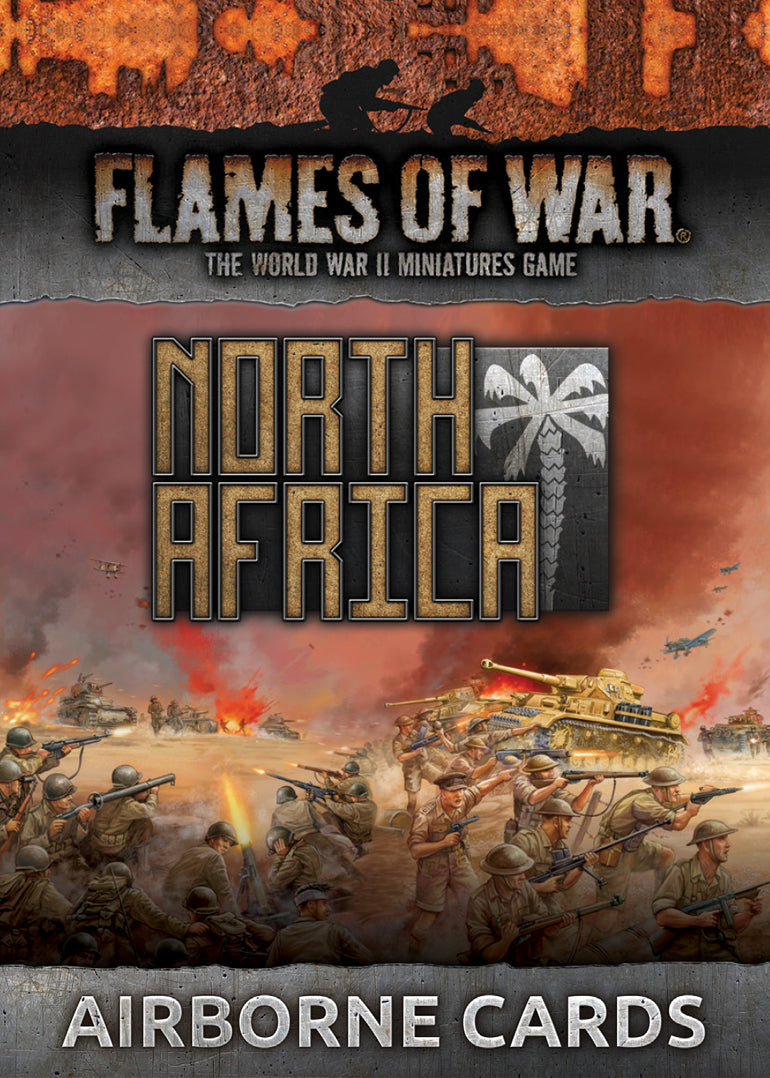 Flames of War: Airborne Unit and Command Cards (FW256-ACB)