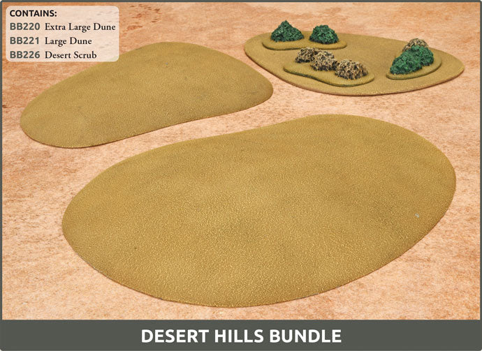 Battlefield in a Box: Desert Hills Bundle (FW256-BB06)