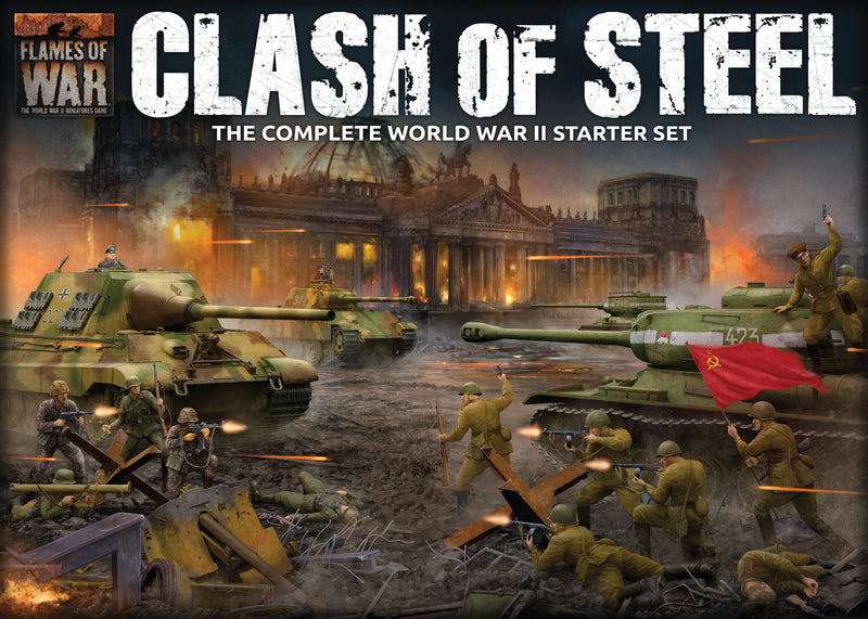 Flames of War: Clash of Steel Starter Set (LW German vs Soviet) (FWBX15)