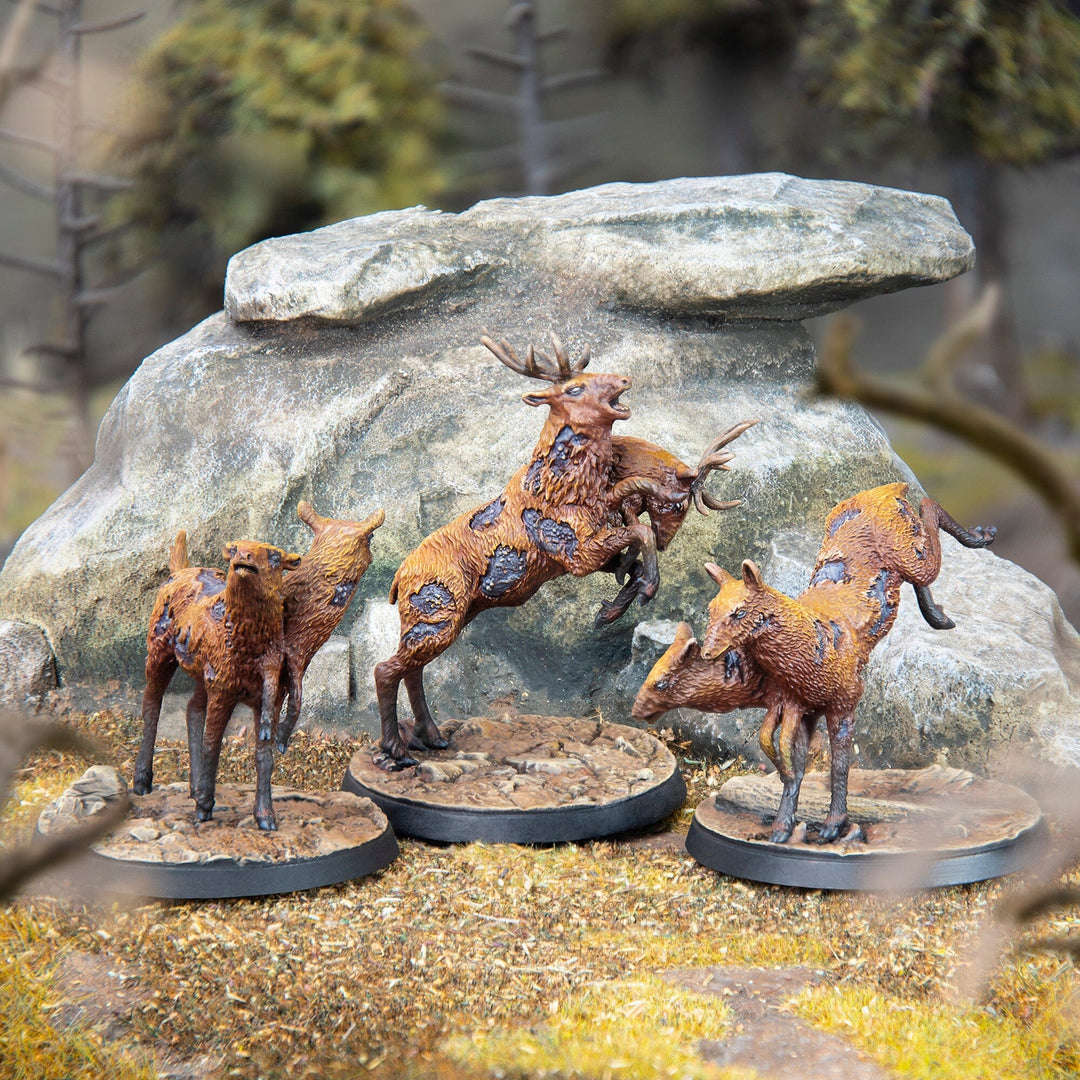 Fallout: Wasteland Warfare - Creatures: Radstag Herd