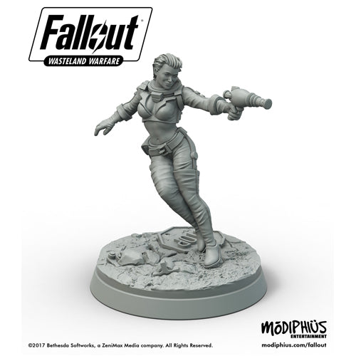 Fallout: Wasteland Warfare - Unaligned Nuka-Cola Girl miniature