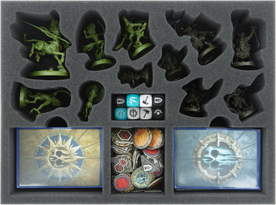 Feldherr Warhammer Underworlds: Beastgrave - core game box, foam tray value set (BJ05Set)
