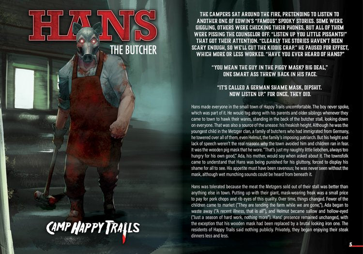 Final Girl: Series 1 Lore & Scenario Book