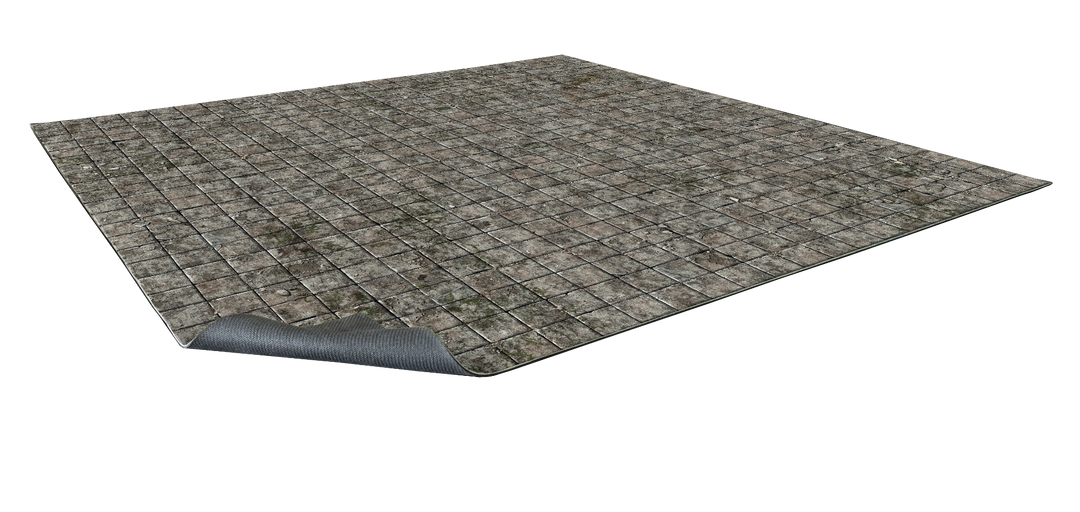 Flagstone Floor Gaming Mat 2x2 (Battle Systems)