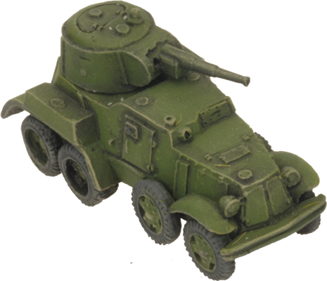 Flames of War: BA-10 Armoured Car Platoon (SBX46)