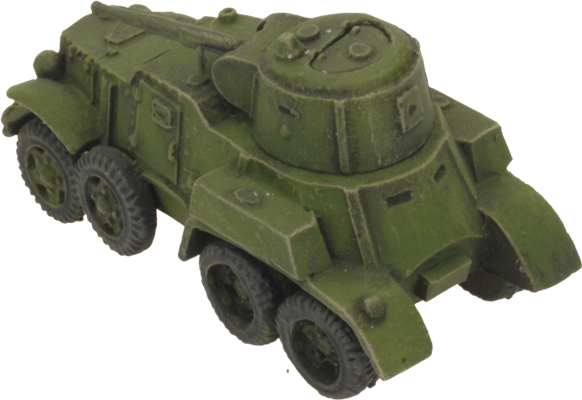 Flames of War: BA-10 Armoured Car Platoon (SBX46)