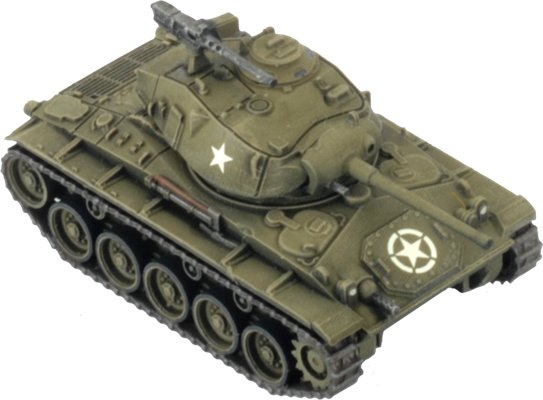 Flames of War: M24 Chaffee Tank Platoon (UBX94)