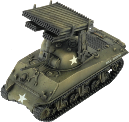 Flames of War: M4 Sherman (Calliope) Launchers (Upgrade Pack) (US147)