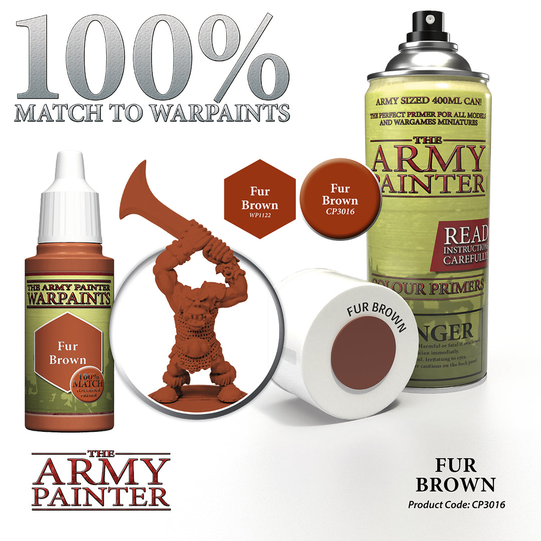Colour Primers - Fur Brown (The Army Painter) (CP3016)