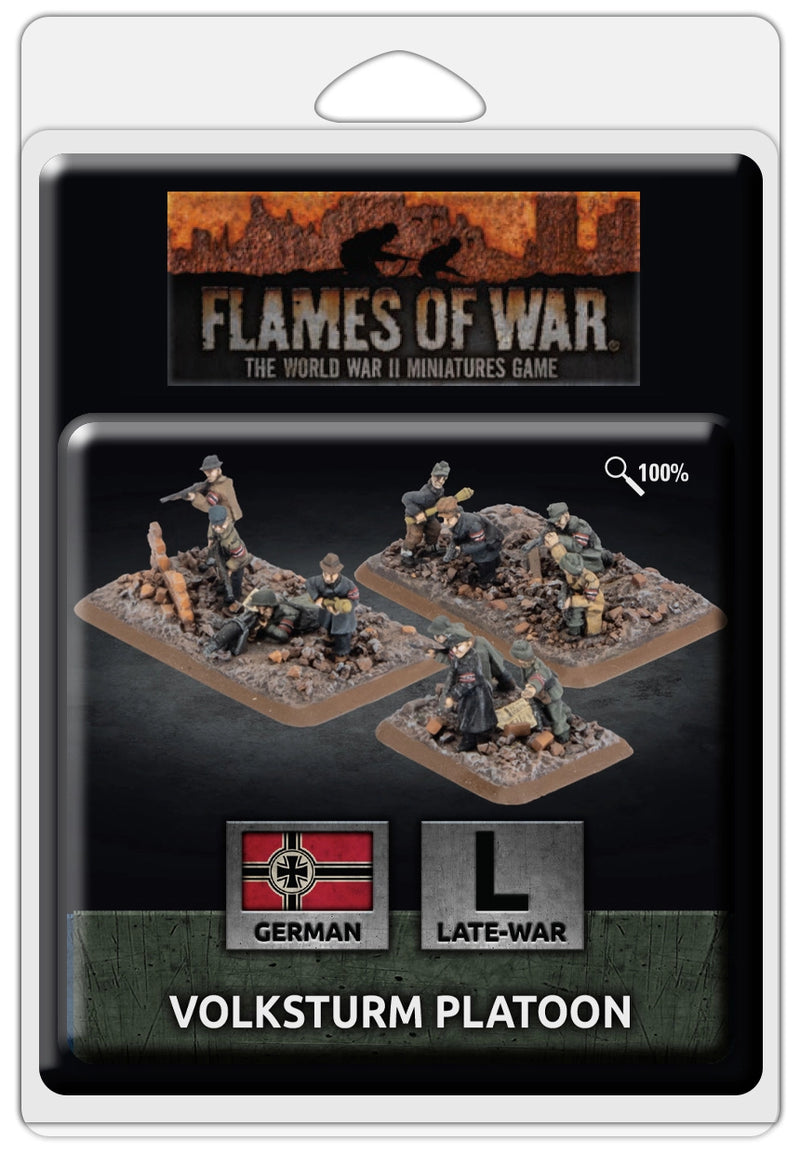 Flames of War: Volksturm Platoon (GE828)