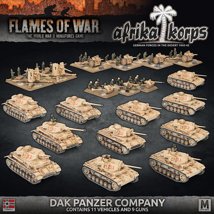 Flames of War: German Afrika Korps Army Deal (MW) (GEAB22)