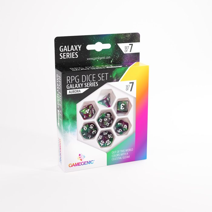 Gamegenic Galaxy Dice (7-die RPG set)