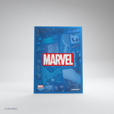 Gamegenic Marvel Champions Art Sleeves - Marvel Blue