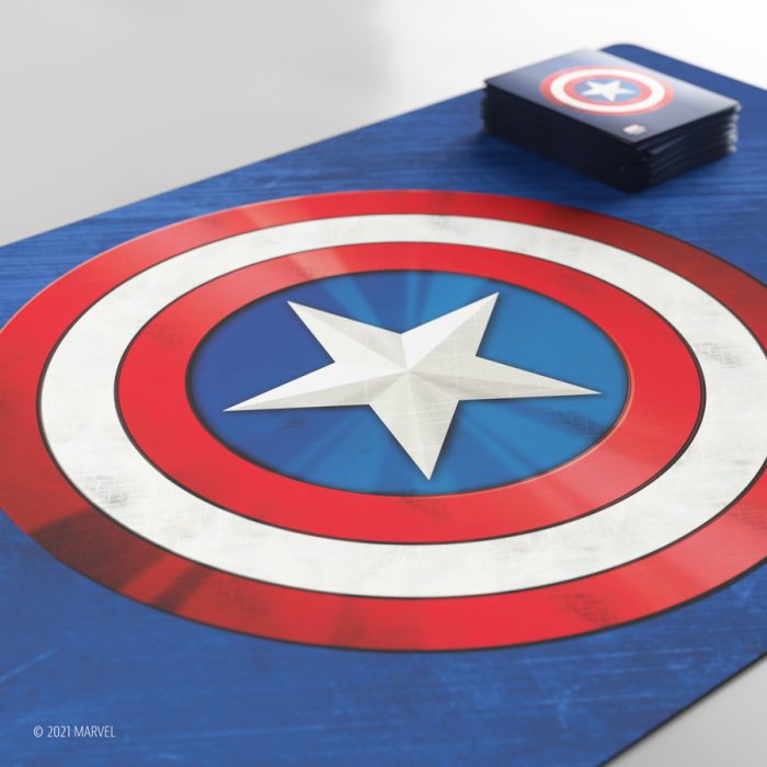 Marvel Champions Prime Game Mat - Captain America