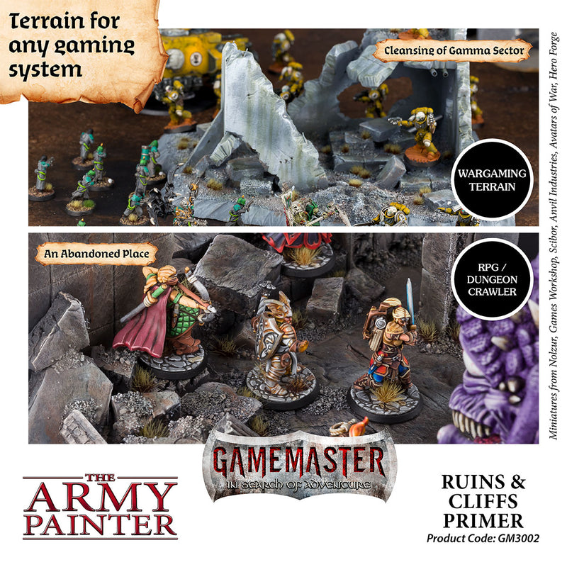GameMaster Ruins & Cliffs Terrain Primer (The Army Painter) (GM3002)