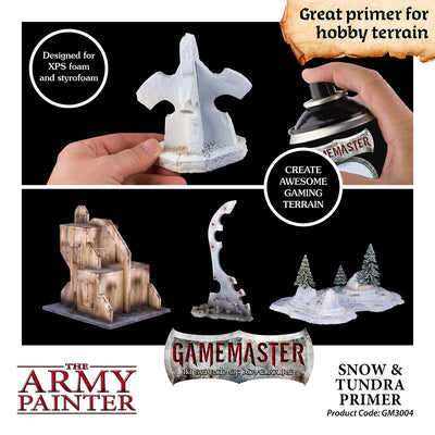 GameMaster Snow & Tundra Terrain Primer (The Army Painter) (GM3004)