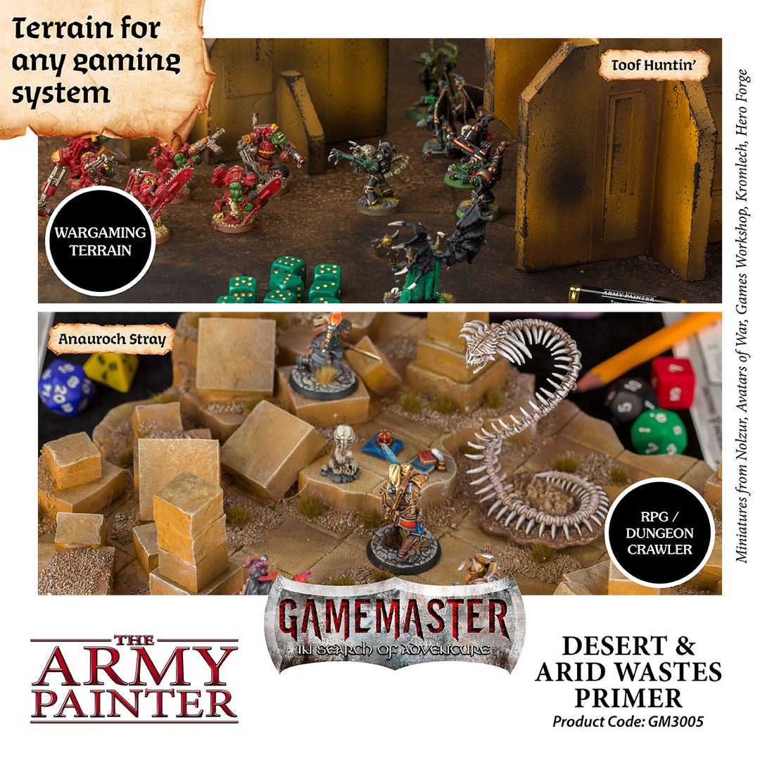 GameMaster Desert & Arid Wastes Terrain Primer (The Army Painter) (GM3005)