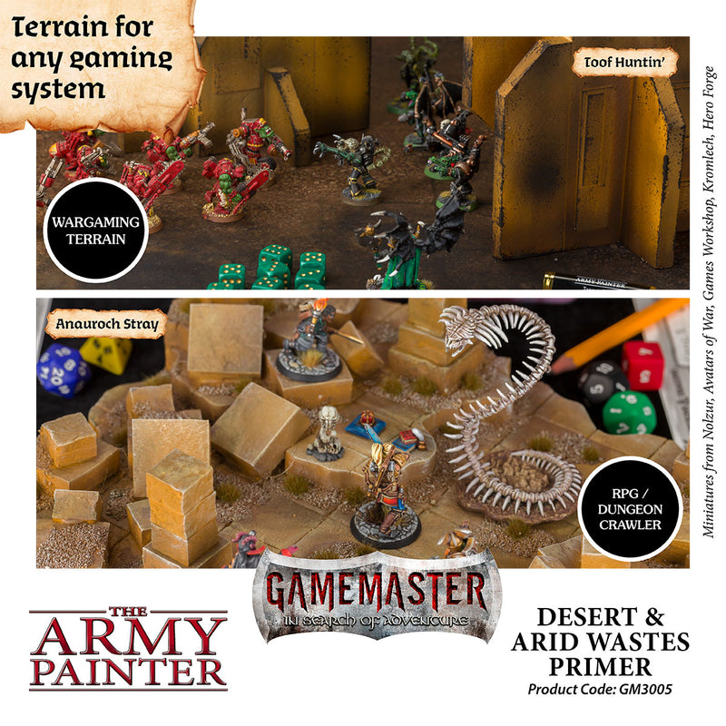 GameMaster Desert & Arid Wastes Terrain Primer (The Army Painter) (GM3005)