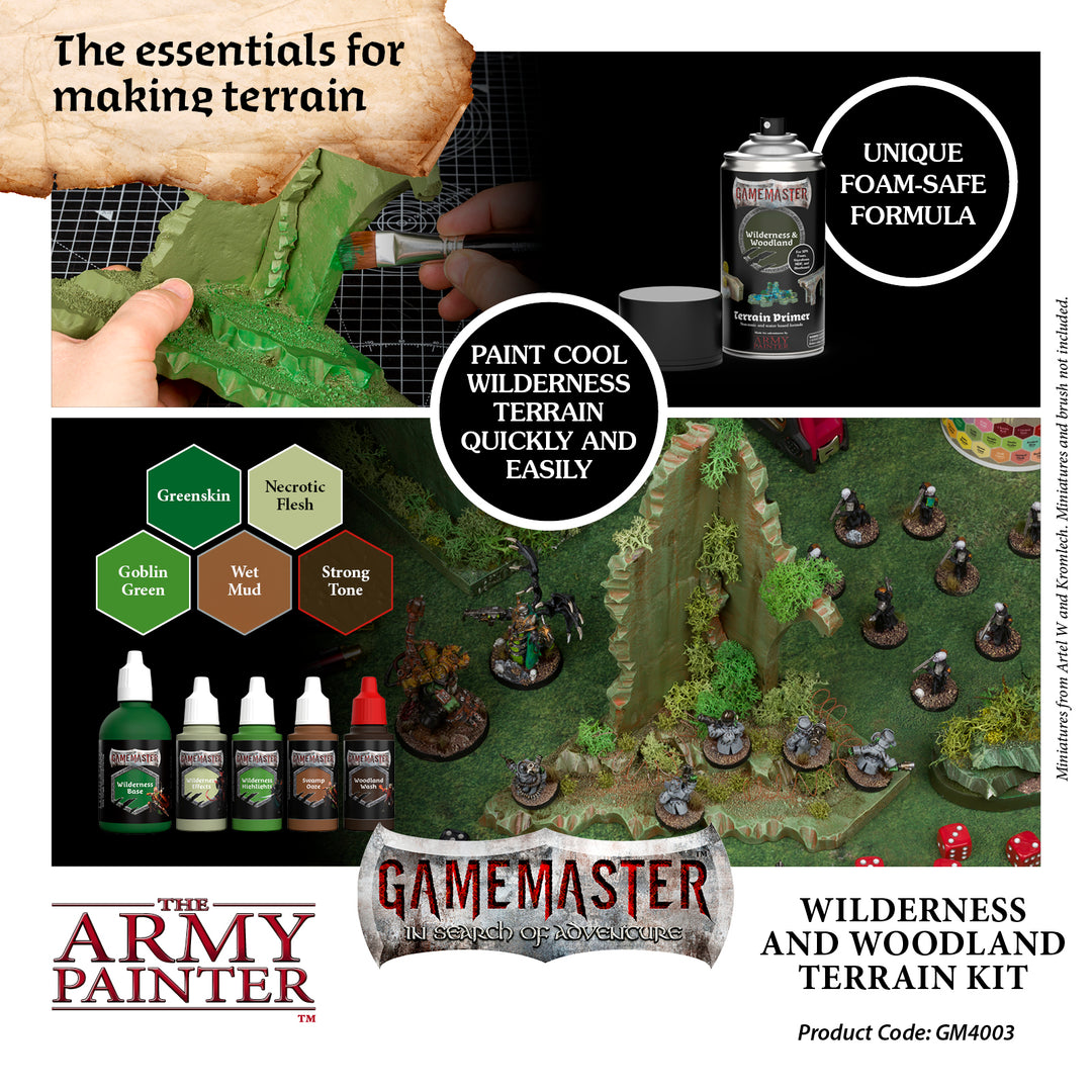 GameMaster: Wilderness & Woodlands Terrain (The Army Painter) (GM4003)