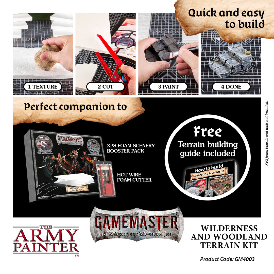 GameMaster: Wilderness & Woodlands Terrain (The Army Painter) (GM4003)