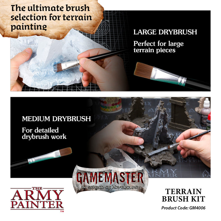 GameMaster: Terrain Brush Kit (The Army Painter) (GM4006)