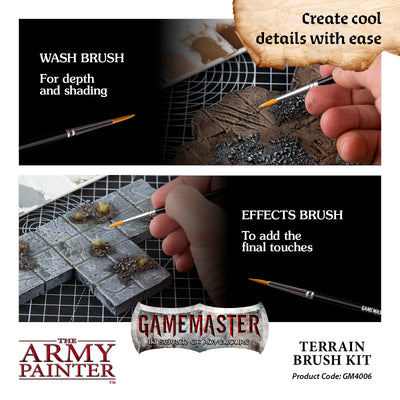 GameMaster: Terrain Brush Kit (The Army Painter) (GM4006)