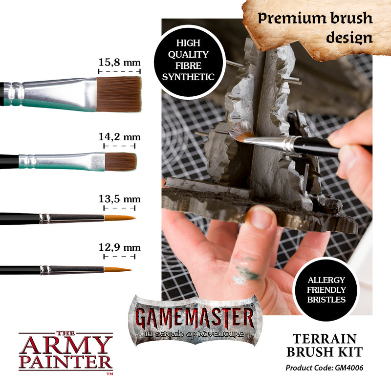 GameMaster: Terrain Brush Kit (The Army Painter) (GM4006)