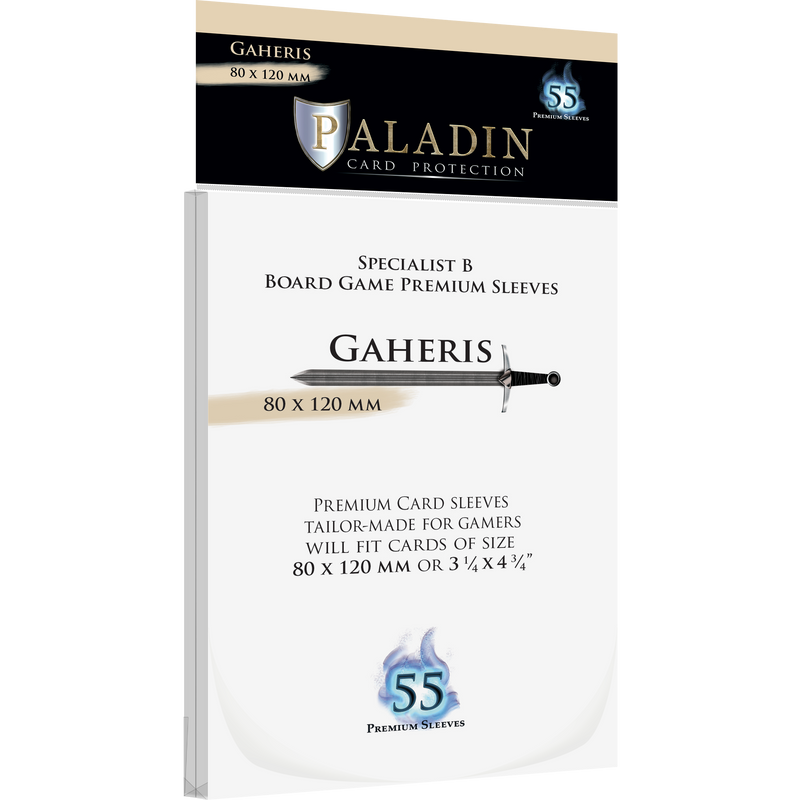 Paladin Card Sleeves Gaheris (80x120mm)