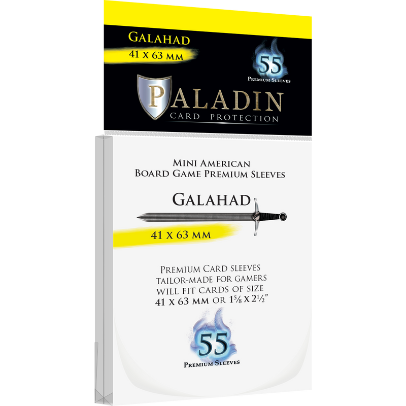 Paladin Card Sleeves Galahad (41x63mm, Mini American)